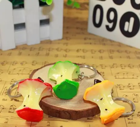 1PCS Cute Mini Simulation Food Key Chain Resin Cake Keychain Gift Pendant Accessories Keyring Jewelry YS-261