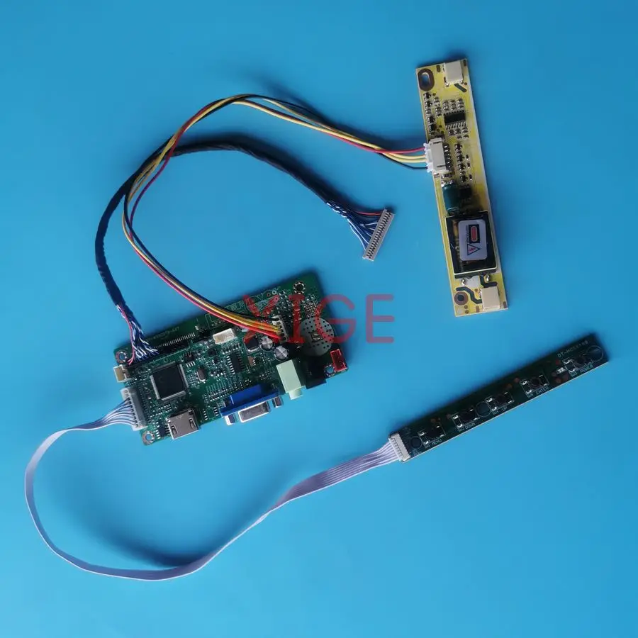 

LCD Screen 58C Drive Controller Board Fit MT150XN03 M150X5 HT150X02 G150X1 20 Pin LVDS 1024*768 2-CCFL 1024x768 VGA+HDMI DIY Kit