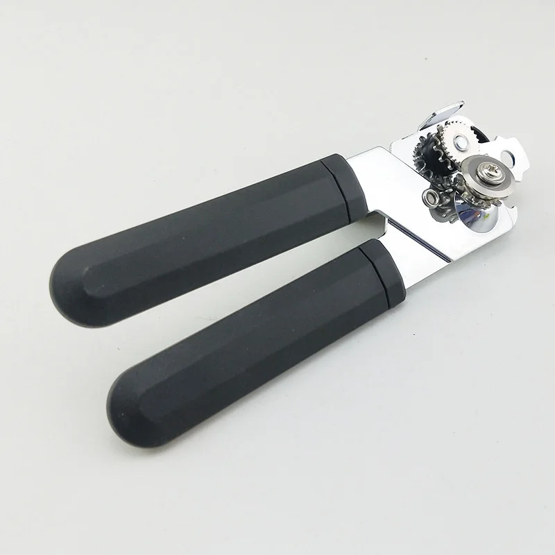 Safe Cut Can Opener Professional Stainless Smooth Edge Can Opener handheld Comfortable Handle Food Grade Opener for Kitchen