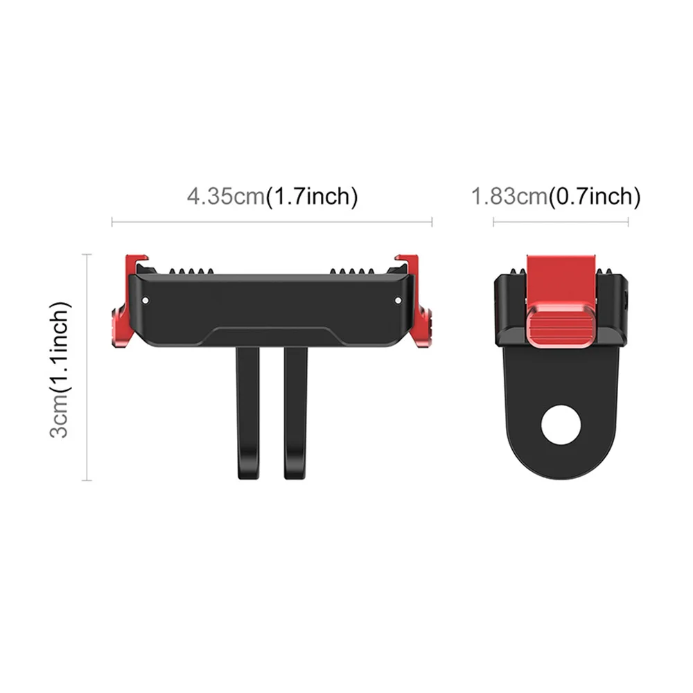For DJI Osmo Action 6 / Nano Magnetic Quick-Release Base Mount Adapter For Action Expansion Bracelet Sport Camera Accessories