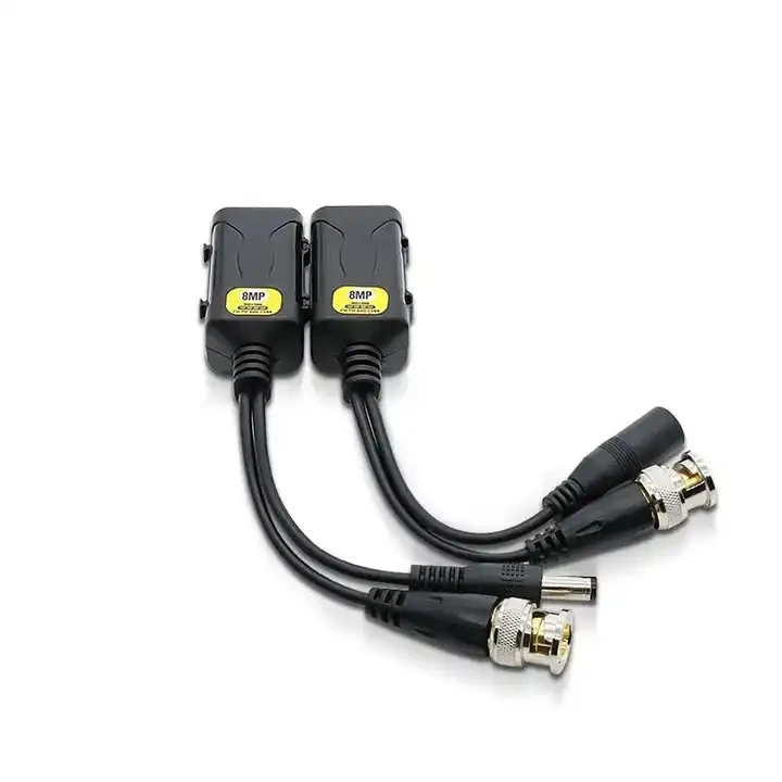 8MP HD Passive Video & Power 2 in 1 Balun