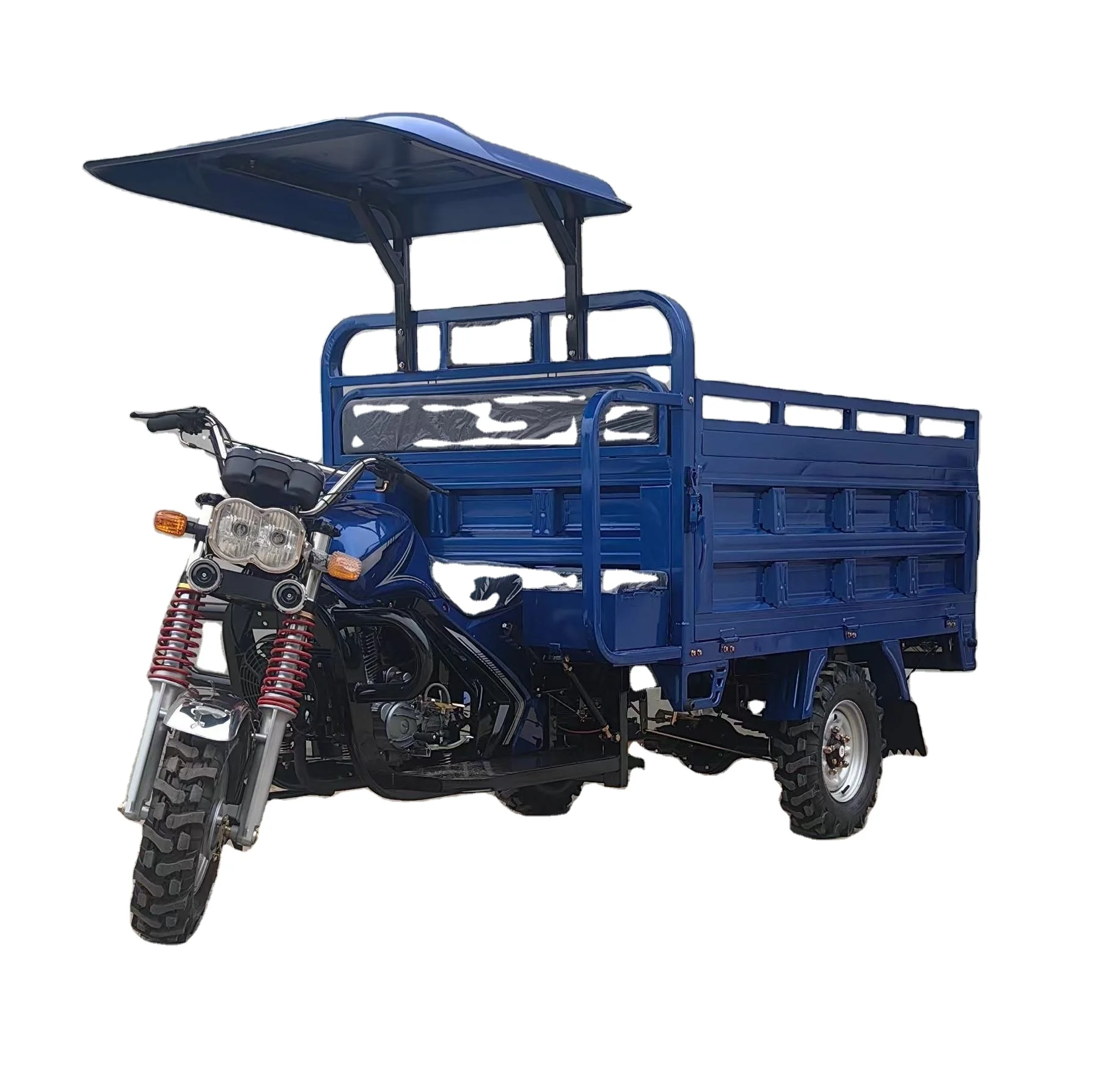 250cc Petrol Motor Tricycle 9 Wheel Cargo Tricycle 250cc Water Cooling Customized Double Wheel