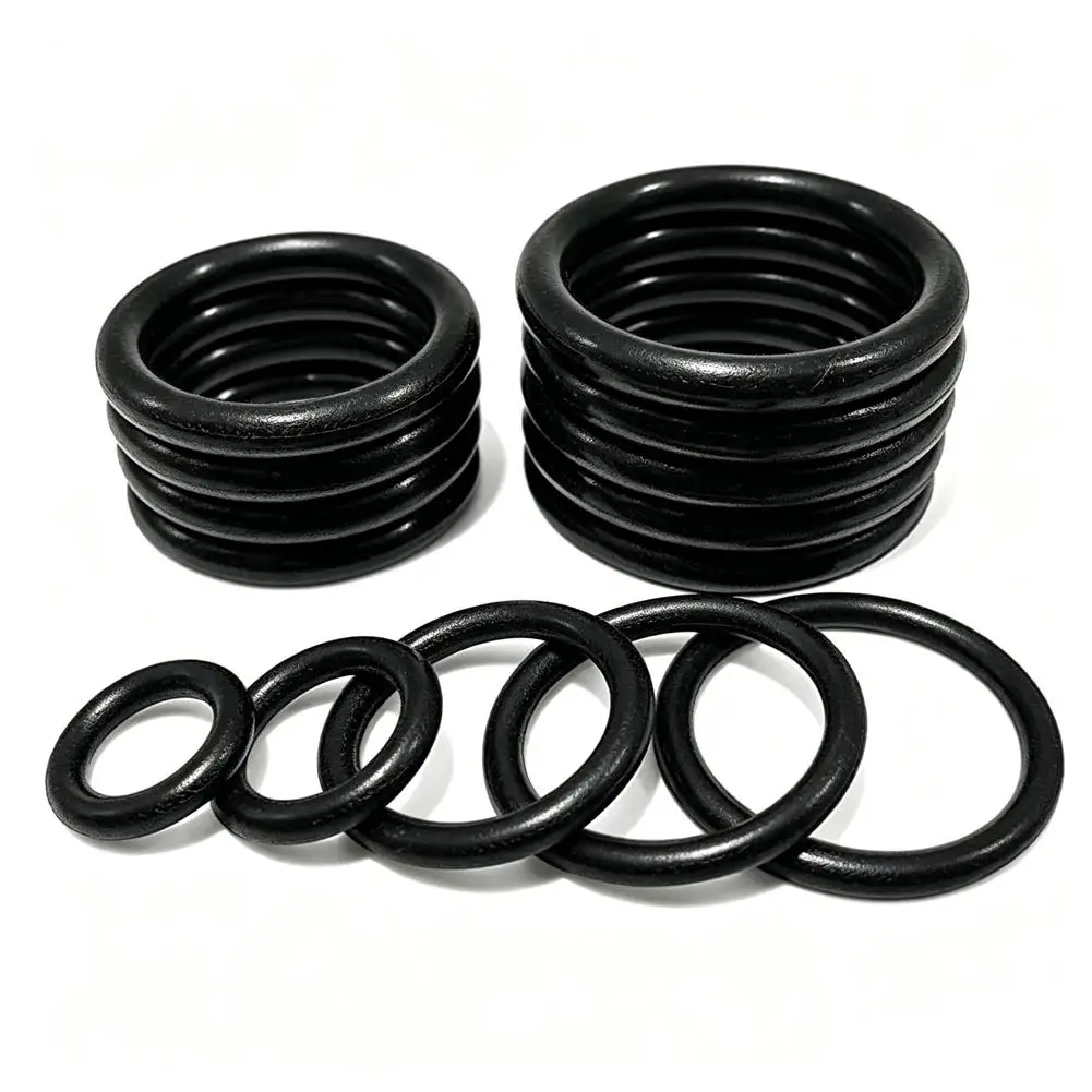 Universal Black Rubber O Seal Kit 400pcs Multi Size Oil Resistant Gasket O-Rings for Plumbing Household Appliance Repair