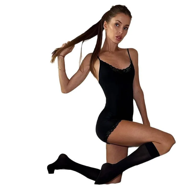 أوروبا وأمريكا 2025 الصيف التوابل الفتيات مثير سليم الدانتيل الحمالات نيسيي المرأة تنوعا عادية قطعة واحدة السراويل #5