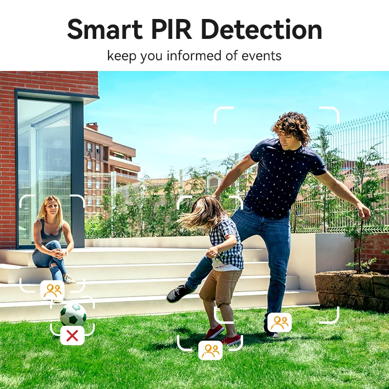 IMOU خلية 3C مع مجموعة اللوحة الشمسية 2K واي فاي كاميرا 5000mAh بطارية لاسلكية IP66 الذكية اللون للرؤية الليلية كاميرا مراقبة للمنزل #3