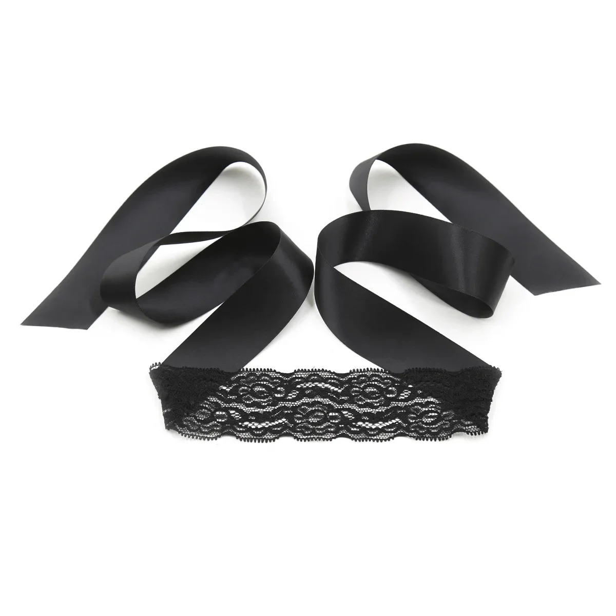 Bdsm Lace Eye Mask Handcuffs Nipple Stickers Three-piece Suit Bondage Fetish SM Sex Toys for Women Couples Flirting Adult Games