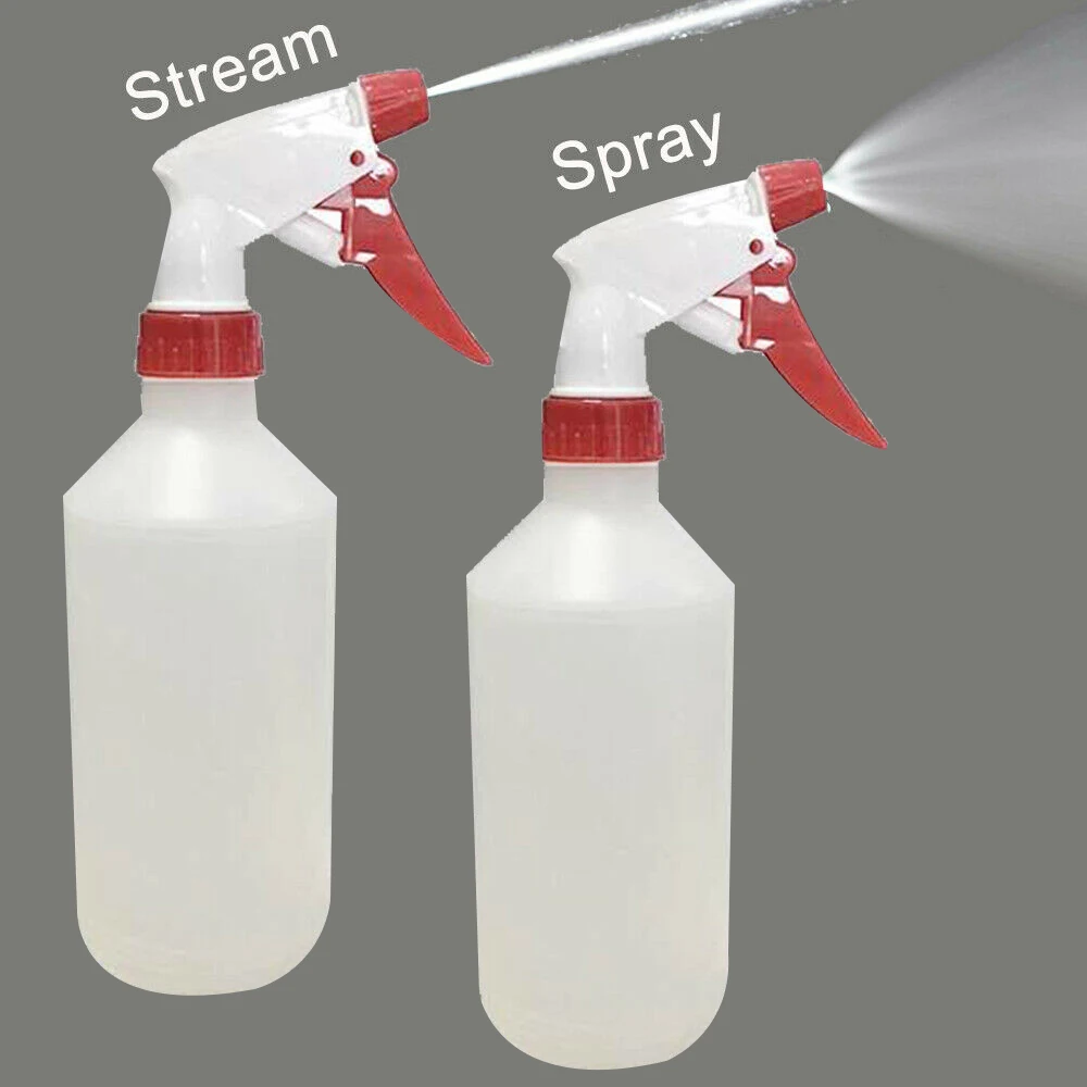 500Mlx5 Packs Plastic Trigger Bottles 16 Oz Foaming Cleaning Commercial Sprayers