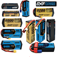 2PCS DXF 2S 3S 4S 6S Lipo Battery 8400mAh 9200mAh 10000mAh 6500mAh 8000mAh 7000mAh 6200mAh 5200mAh 7.6V 11.1V 15.2V 14.8V 22.2V