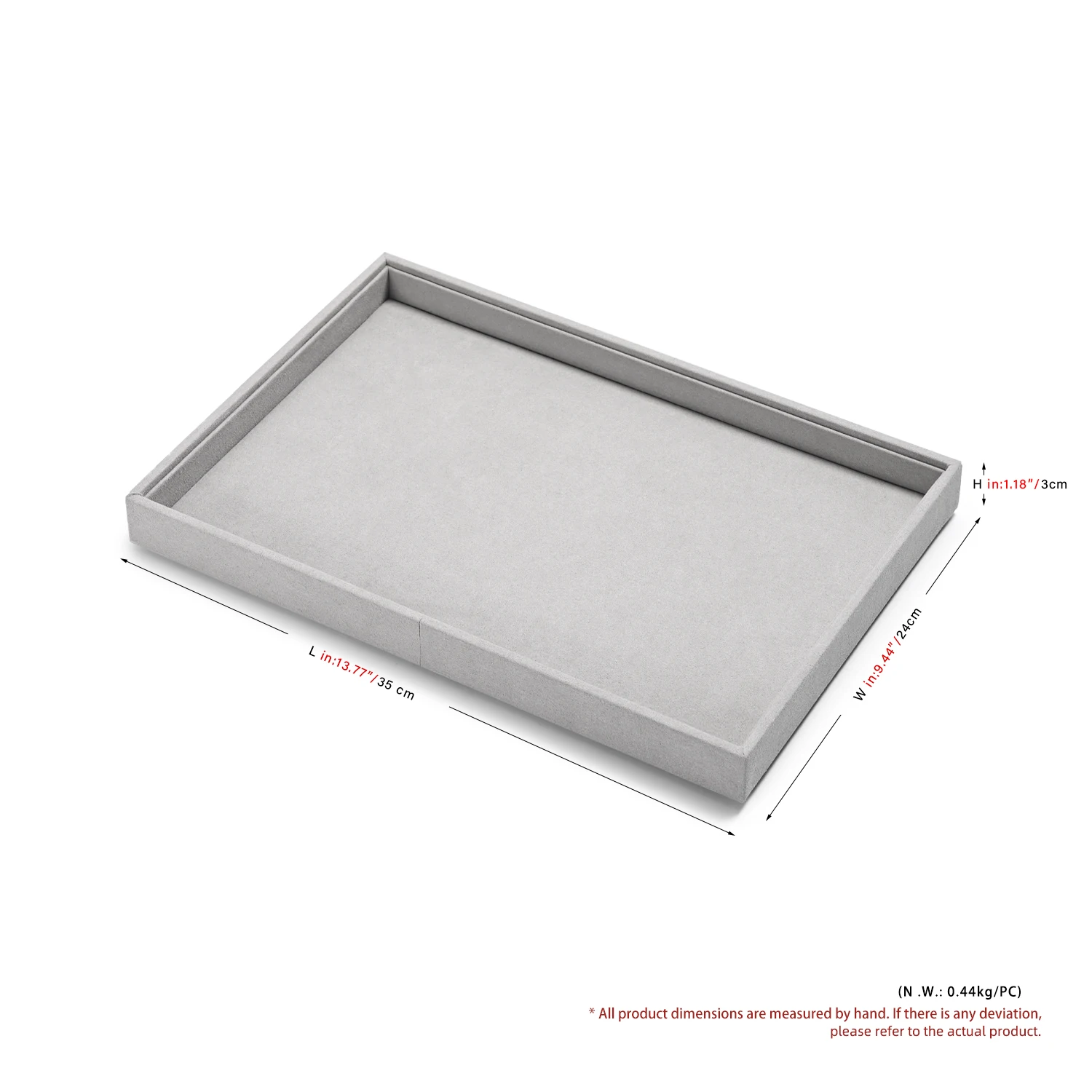 Oirlv Luxurious Jewelry Display Tray: Perfect for Showcasing Necklaces, Bracelets, Earrings, Rings, and Other Jeweler Organizer