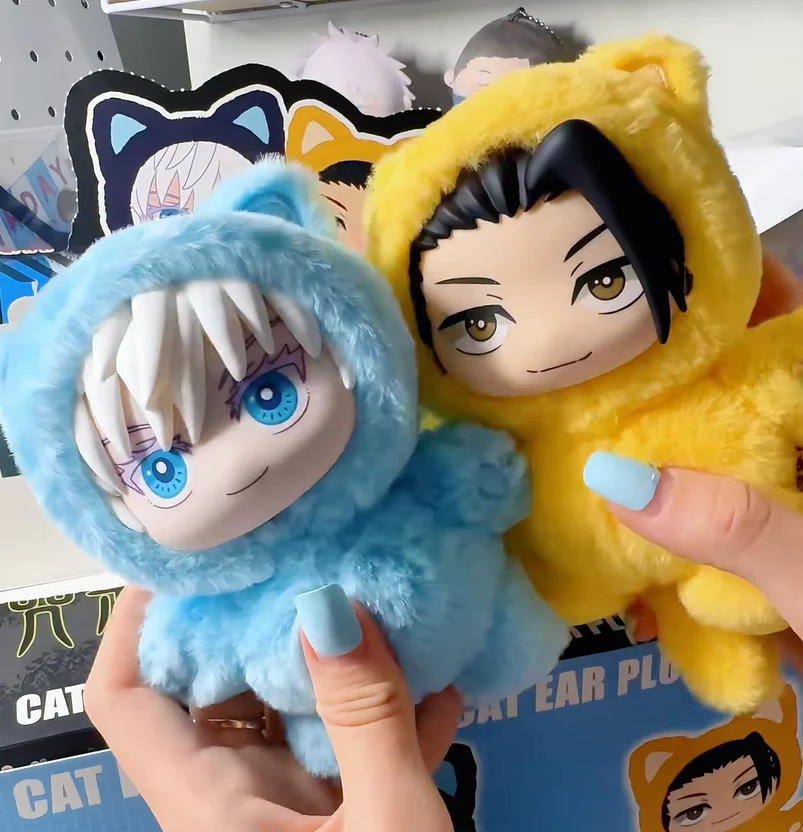 Disponibile Jujutsu Kai Genuino Eaki Jujutsu Kaisen Blind Box Stagione 2 Cat Park Party Gojo Satoru Doll Bag Ciondolo Collezione di bambole