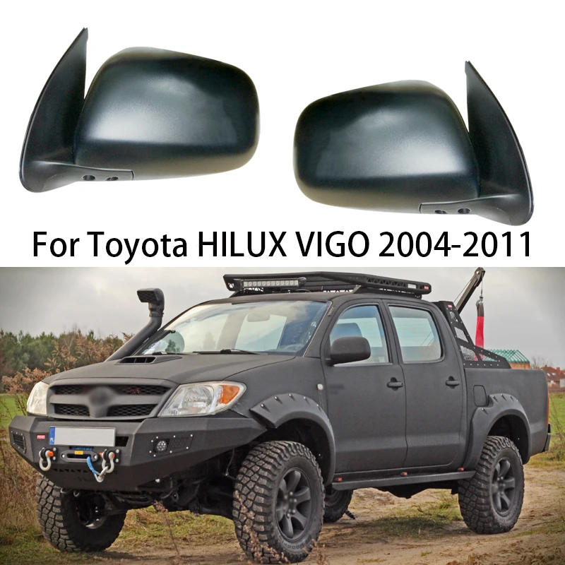 

Auto Door Rearview Wing Mirror Assy For Toyota HILUX VIGO 2004 2005 2006 2007 2008 2009 2010 2011 Car Side Mirror Assembly