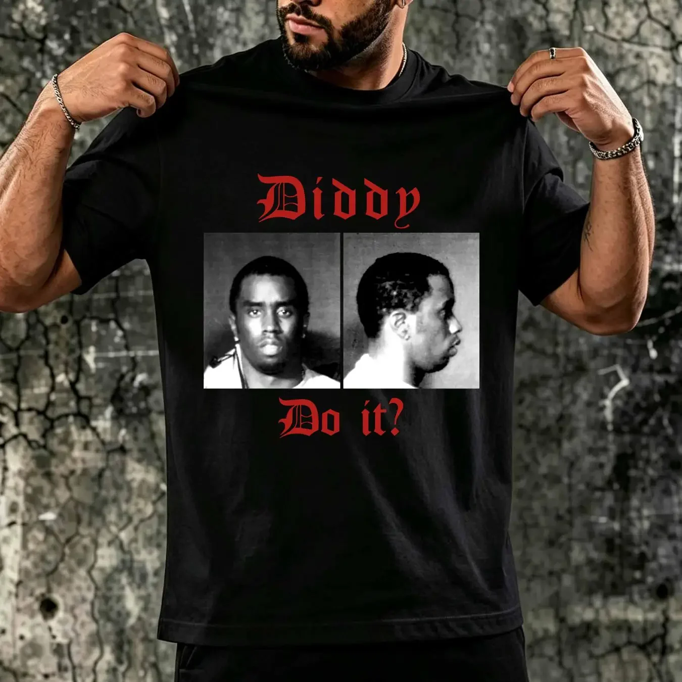 washed T Shirt Diddy do it Sean Combs Fan Puff Daddy Funny long or short sleeves vintage Washed Stylish designer clothes