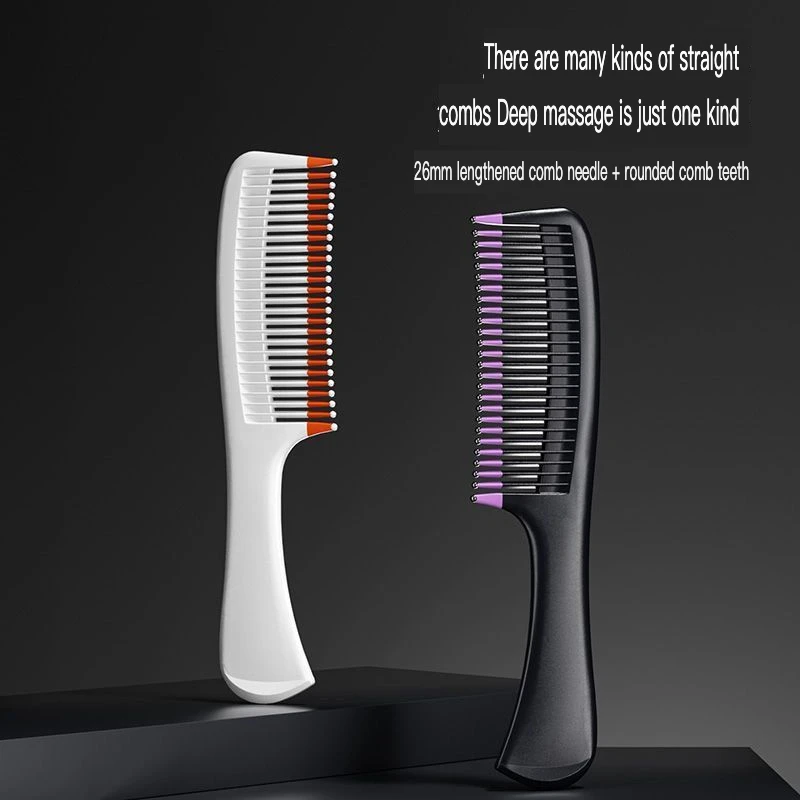 

Ponytail Smooth Hair Comb, Plastic Long Hair For Women, Anti-static, Home Straight Hair Tie, Hair Styling