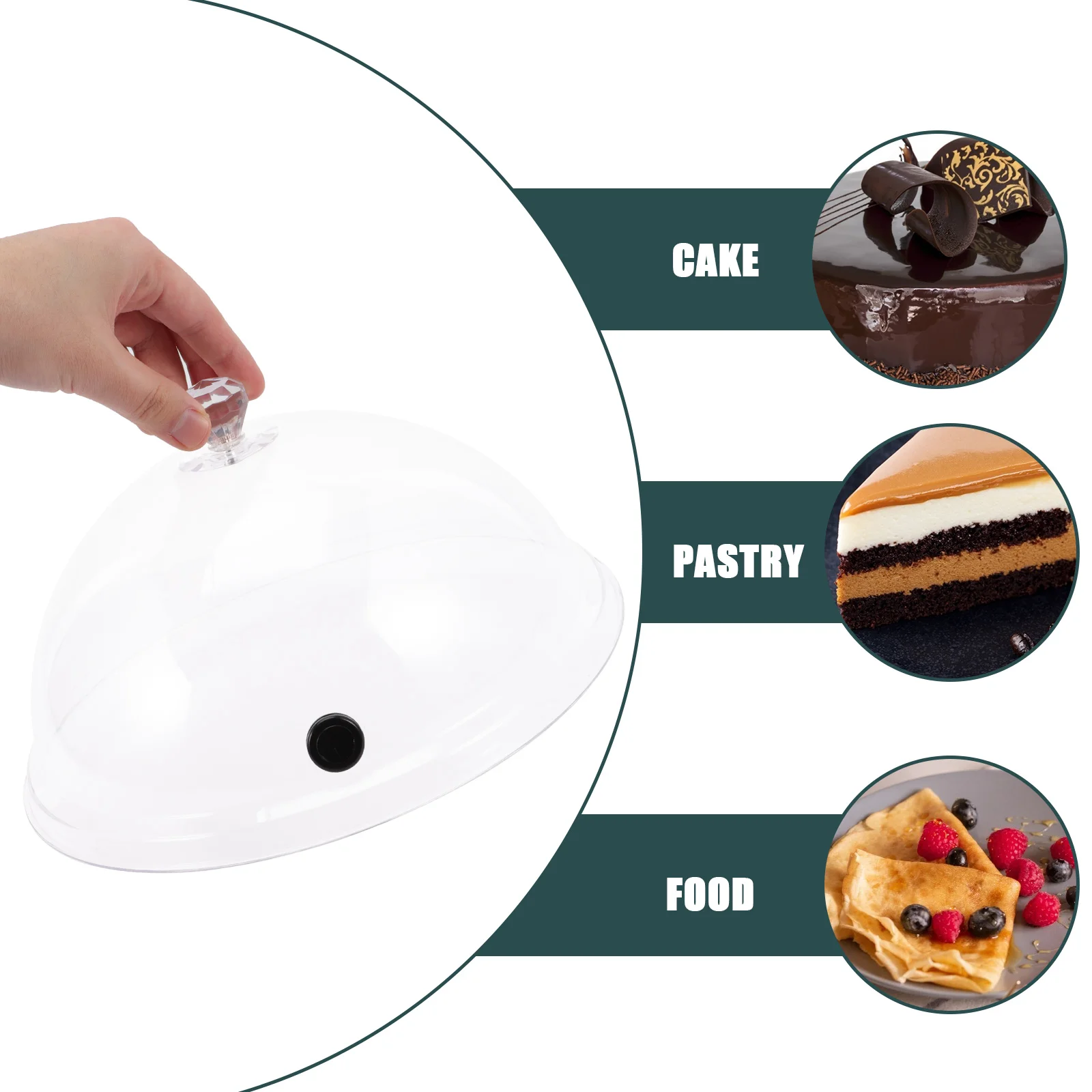 Haube, Rauchdeckel, Lebensmittelschutzabdeckung, Cheezeits-Abdeckungen, molekularer automatischer Rauch