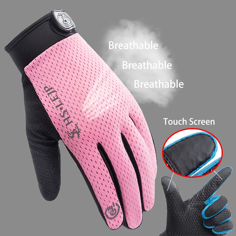 Bike Cycling Mitten Breathable Full Finger Protective Gear for Outdoor Sports Riding Tribe Touch Screen Gloves Motorcycle Gloves images - 6