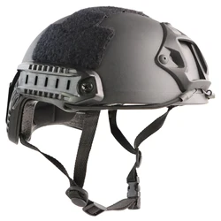 BOOIU-MH Estilo ABS capacete tático, rápido, CS, Airsoft, Paintball, jogo, ao ar livre, esportes, caça, tiro