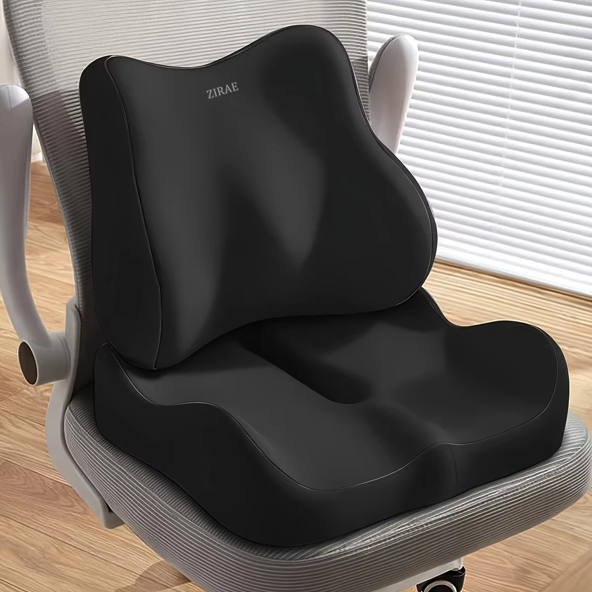 Waist Support Memory Foam Cushion Soft Elastic Office Chair Pad Seat Cushion Suit for Desk Office Use Pain Relief