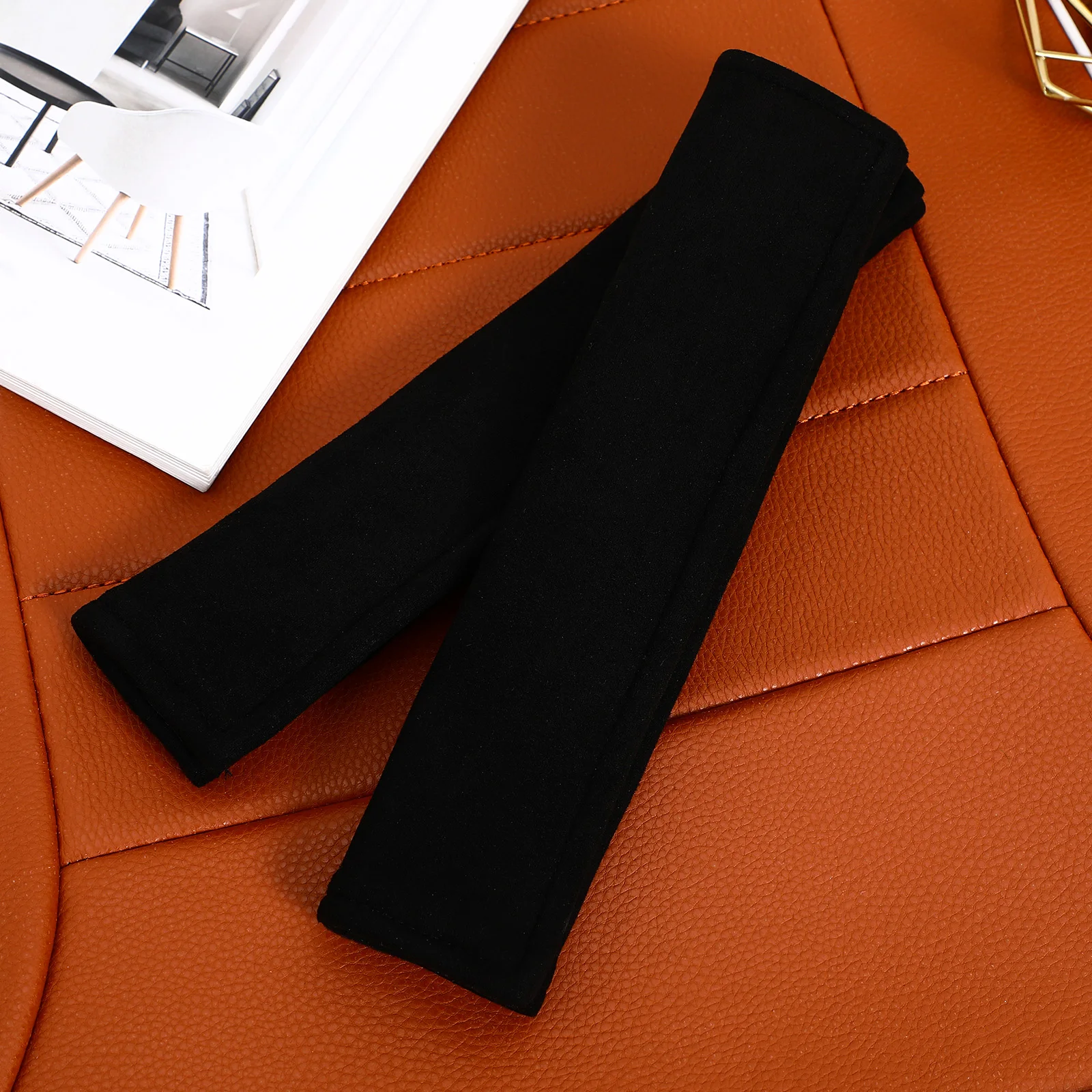 

2Pcs Covers Pads Comfortable Polyester Padding Universal Compatibility Easy Installation Friction