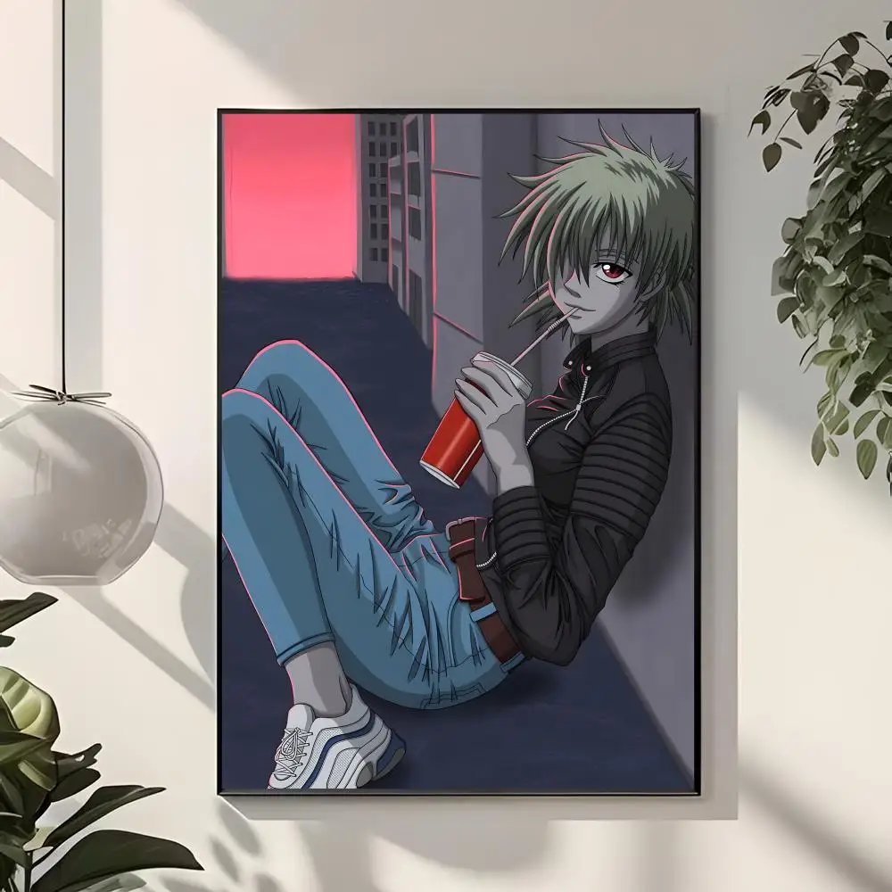 Vampire Anime W-Witch Hunter Robin Poster  Classic Home Interior Design & Modern Wall Decor Art Collection
