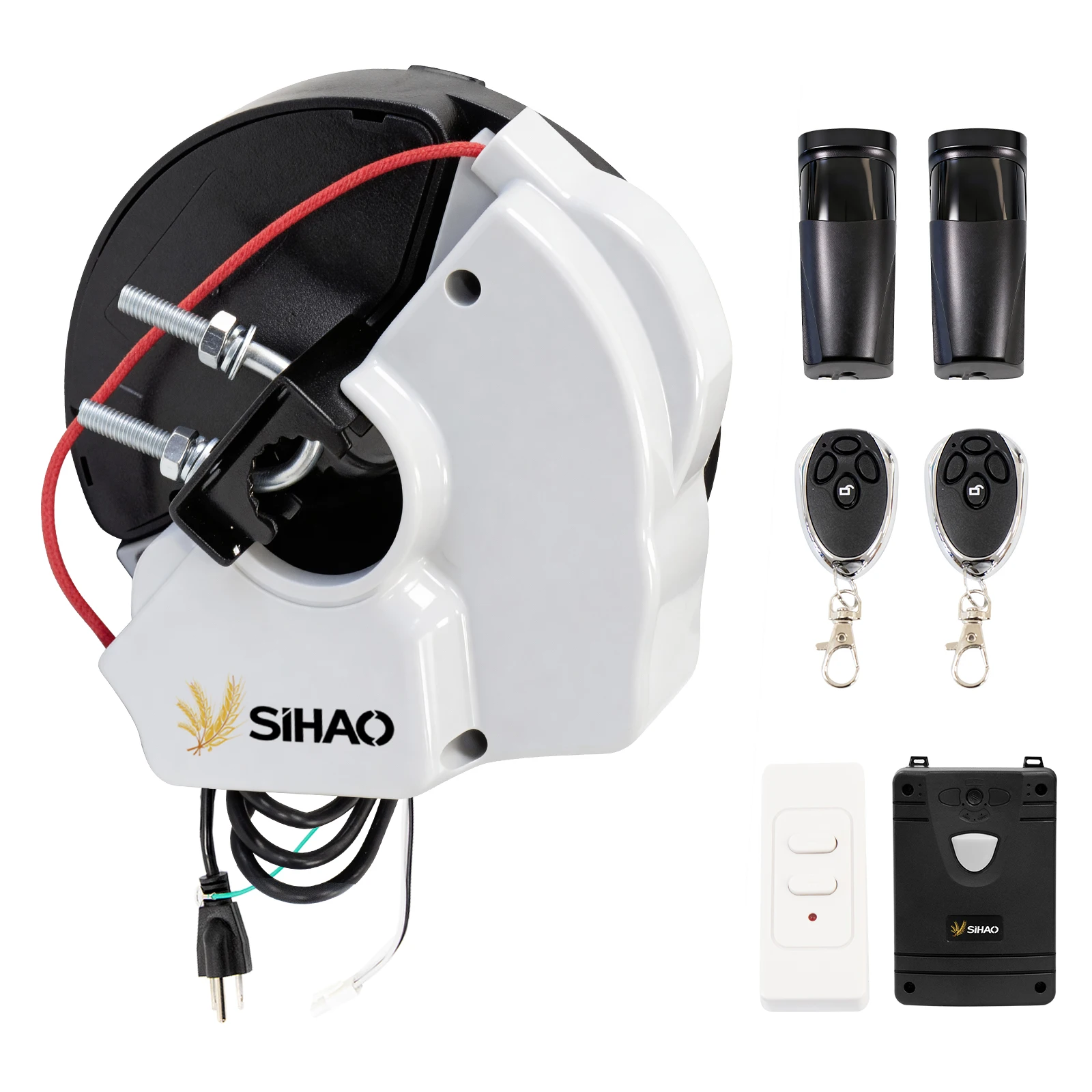 

Привод для откатных ворот SIHAO, 24В переменного тока, 100Вт, усилие подъема 500Н, с дистанционным управлением, мощный мотор, автоматический доступ