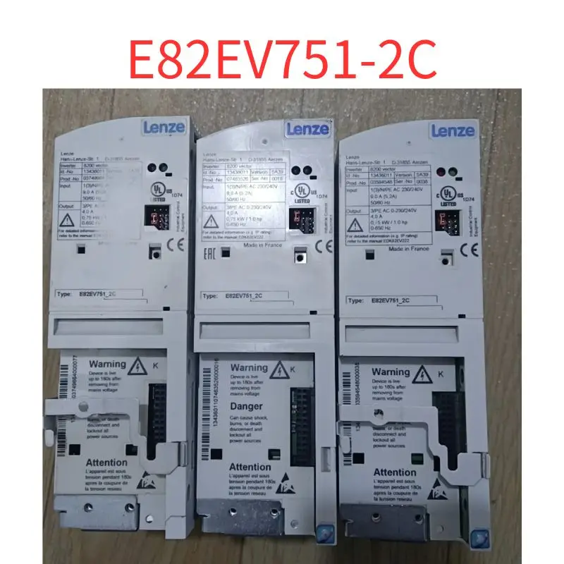 inversor de segunda mao e82ev7512c 075kw 220v teste ok 01