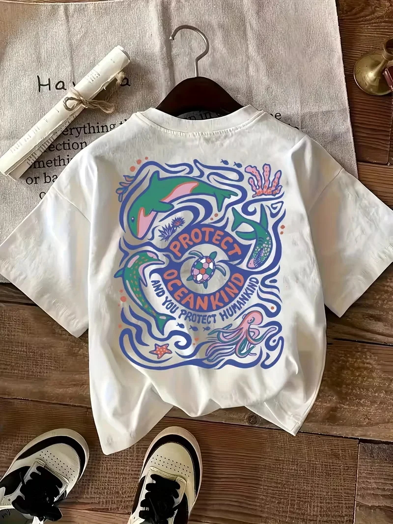 Летняя модная футболка 2025 года, элегантная женская футболка с коротким рукавом, дизайнерский классический топ для мужчин и женщин