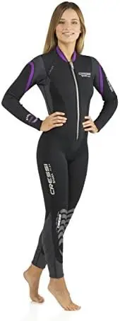 

Lady Front-Zip Full 2.5mm Wetsuit for Snorkeling, Swimming, and Water Activities - Bahia Flex- Designed in Italy Swim acfessorie