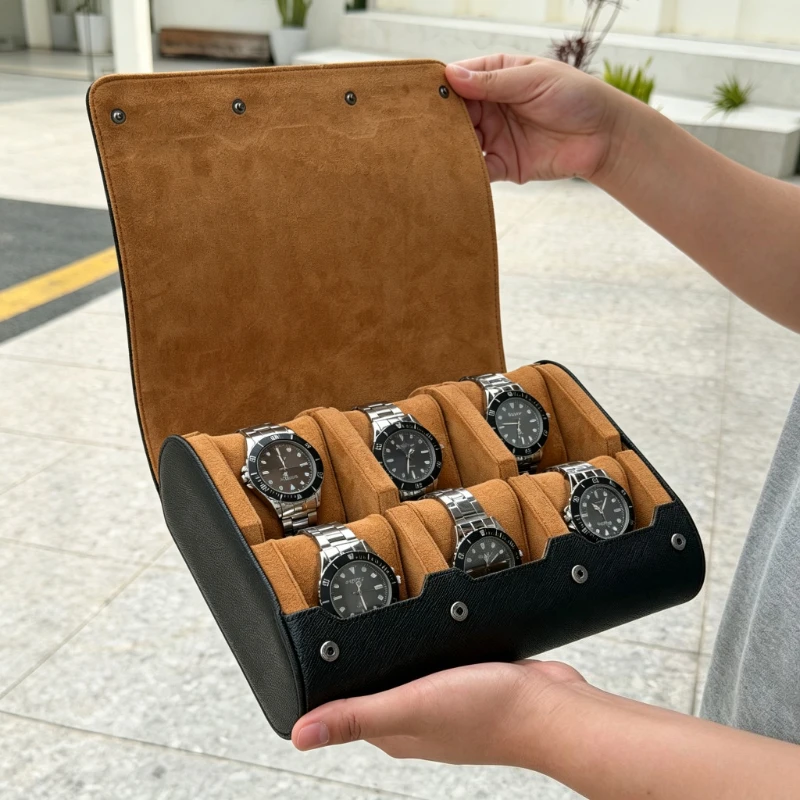 6-slots-watch-box-leather-men-watches-storage-case-large-capacity-wrist-watch-boxes-portable-travel-watches-organizer-cases