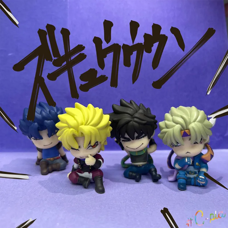 Japon Original JOJO's Bizarre Adventure épaule à épaule Gashapon Jonathan Joseph DIO césar figurine modèle jouets