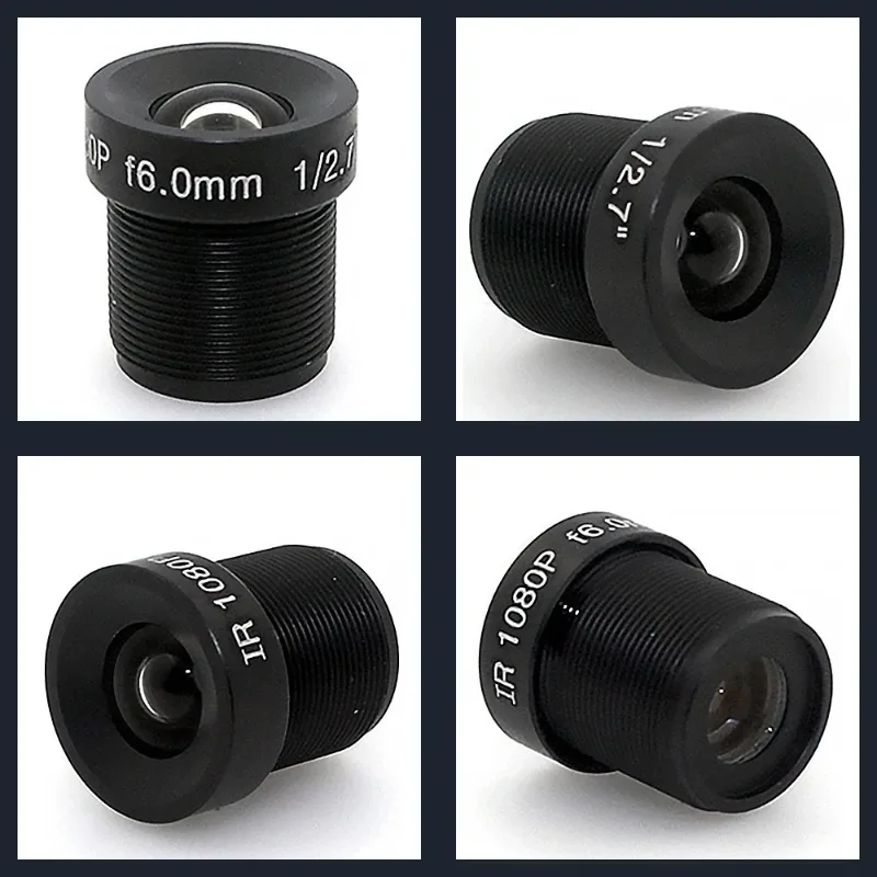 2pcs ESCAM 1080P 3.6mm CCTV LENS Security Camera Lens M12 2MP Aperture F1.8, 1/2.5\