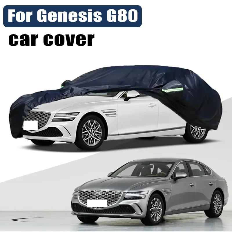 

All-Season Car Cover for Genesis G80 - Outdoor Full Protection, Waterproof Dustproof Heat-Resistant Car Accessories