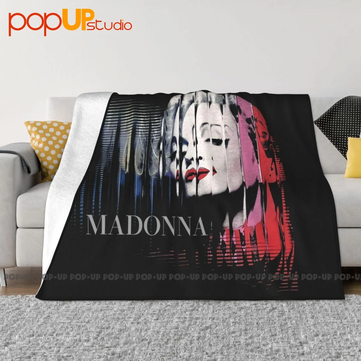 Madonna Mdna Tour 2012 Blanket Thick Bedroom High-Grade Cover Blanket Machine Washable