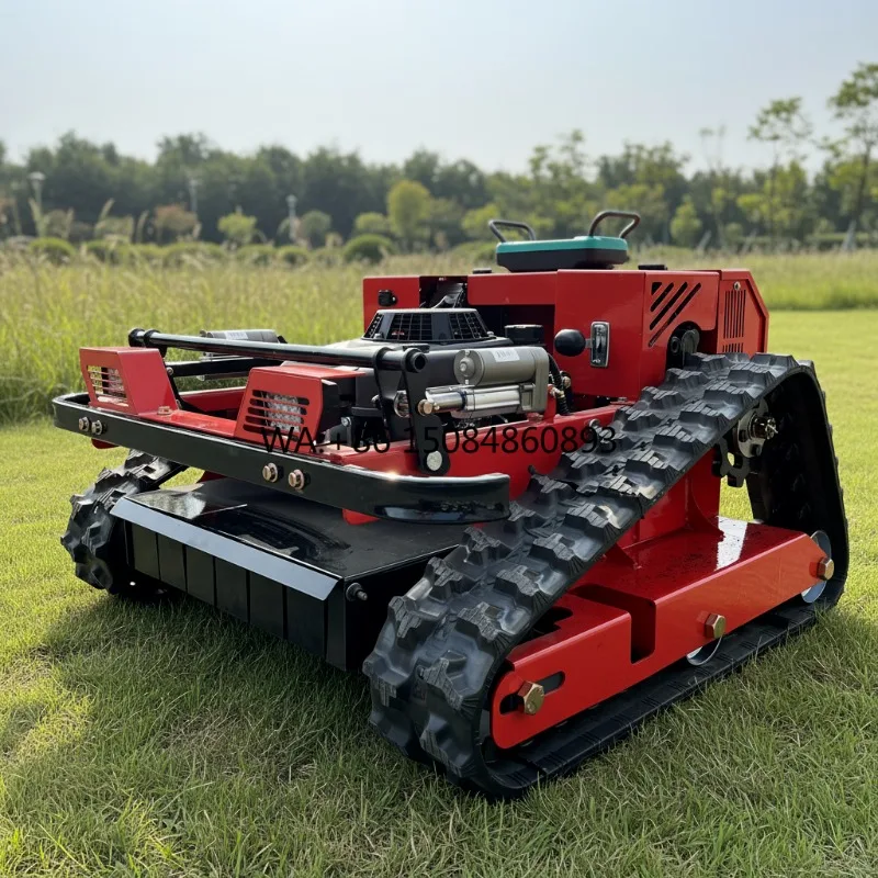 Cordless Self-Propelled Lawn Mower Automatic Robot Adjustable Cutting Height Zero Rotation CE/EU5/EPA Certified Customizable