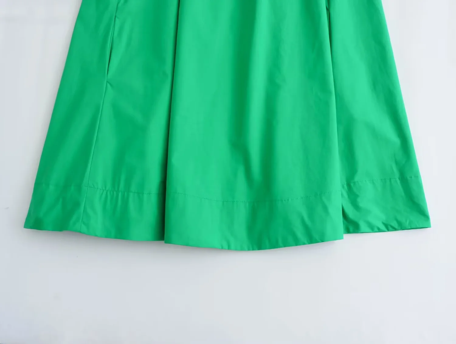 KONDALA Women Fall Shirt Short Dress Minimalist Lapel Short Sleeve Dress 2025 Summer Fashion Simple Versatile Female Chic Dress