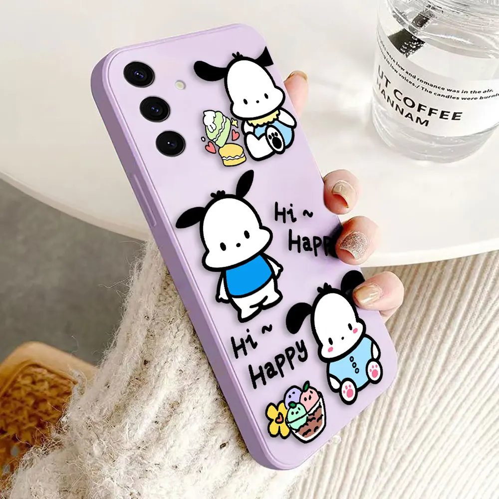 Pacha Dog Cartoon Pochacco Phone Case Cover FOR  Samsung Galaxy S30 S25 S24 S23 S22 S20 FE PLUS ULTRA 5G