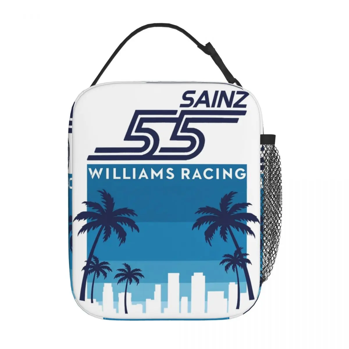 

Изолированные сумки для обеда Williams Racing, сумка для еды, портативный холодильник, термобокс для обеда для работы