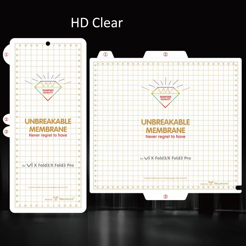 

Oleophobic Hydrogel Film For vivo X Fold3 Pro / X Fold 3 Screen Soft Protector Protective Guard Matte Transparent Clear