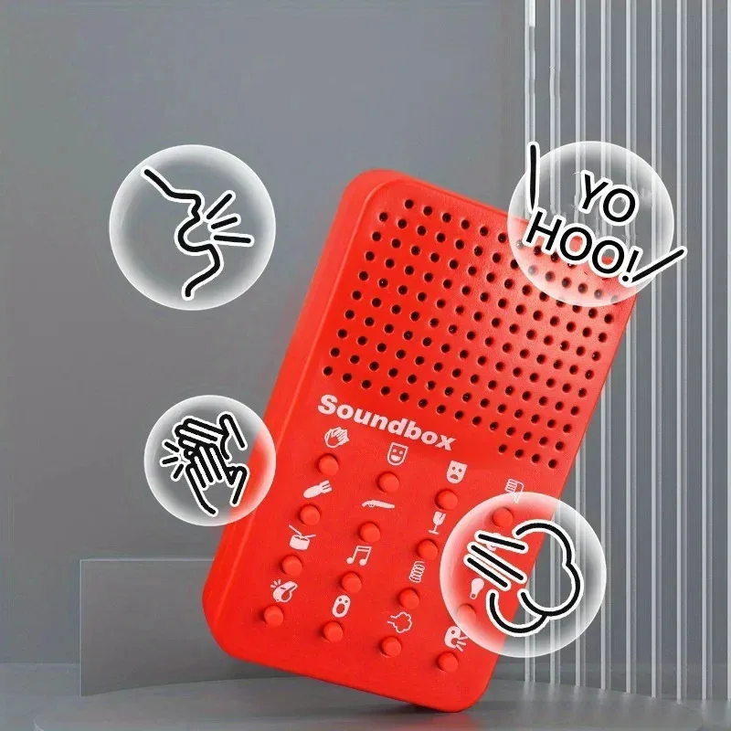 

Шумогенераторы Забавная звуковая машина с 16 звуковыми эффектами Портативная аудиобокс с помощью приложения, звука, аплодисментов и звуков для вечеринок