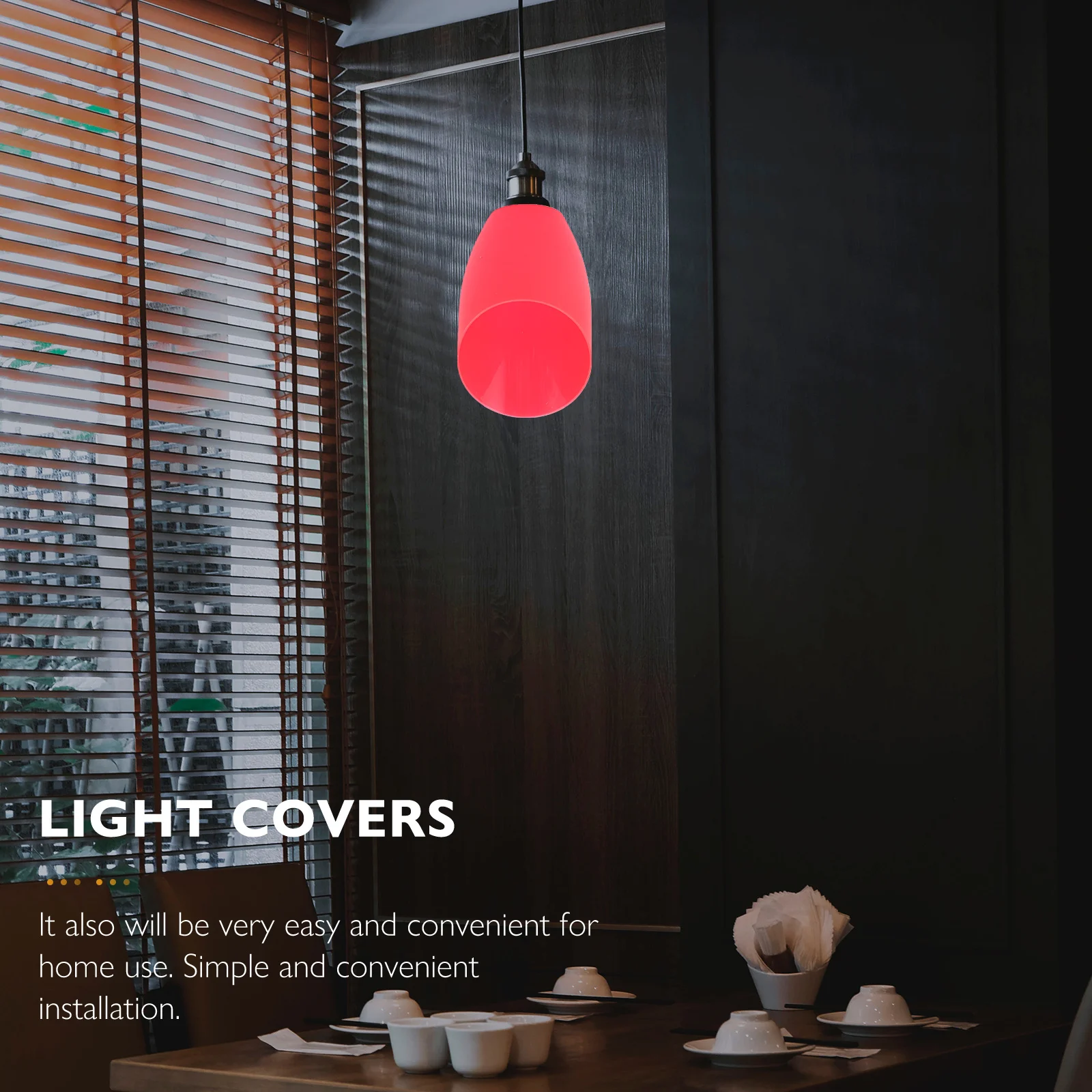 

4Pcs Plastic Lampshade Durable Slanted Horseshoe Design Table Wall Bedside Light Protection Home Decor Soft Eye Care Replacement