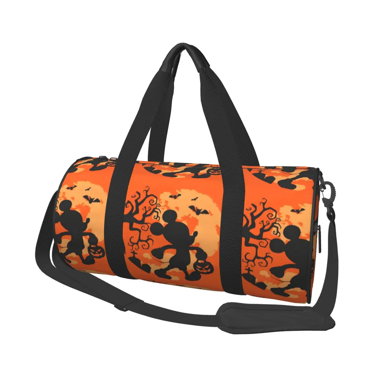 

Custom Mickey Mouse Tote Bag for Women Big Capacity Cartoon Mouse Gym Beach Travel Bags