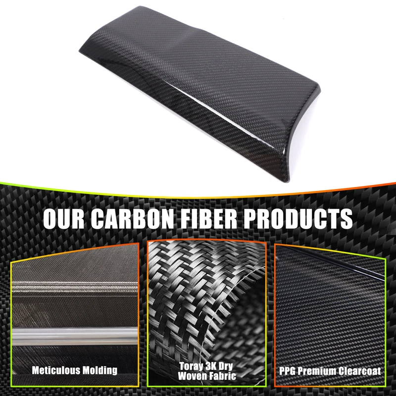 Real Carbon Fiber Car Co-Pilot Glove Box Side Panel Trim Sticker For Mercedes Benz G Class 2025+ Car Accessories