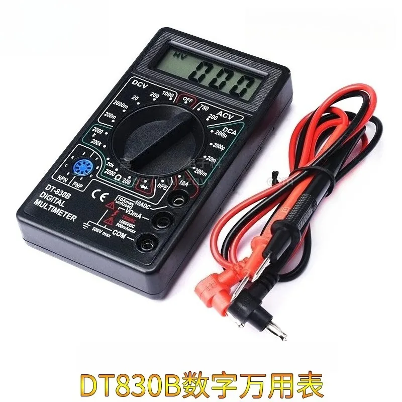 DT830B DT830D DT832 digital detection instrument, measurable transistor, matching pen
