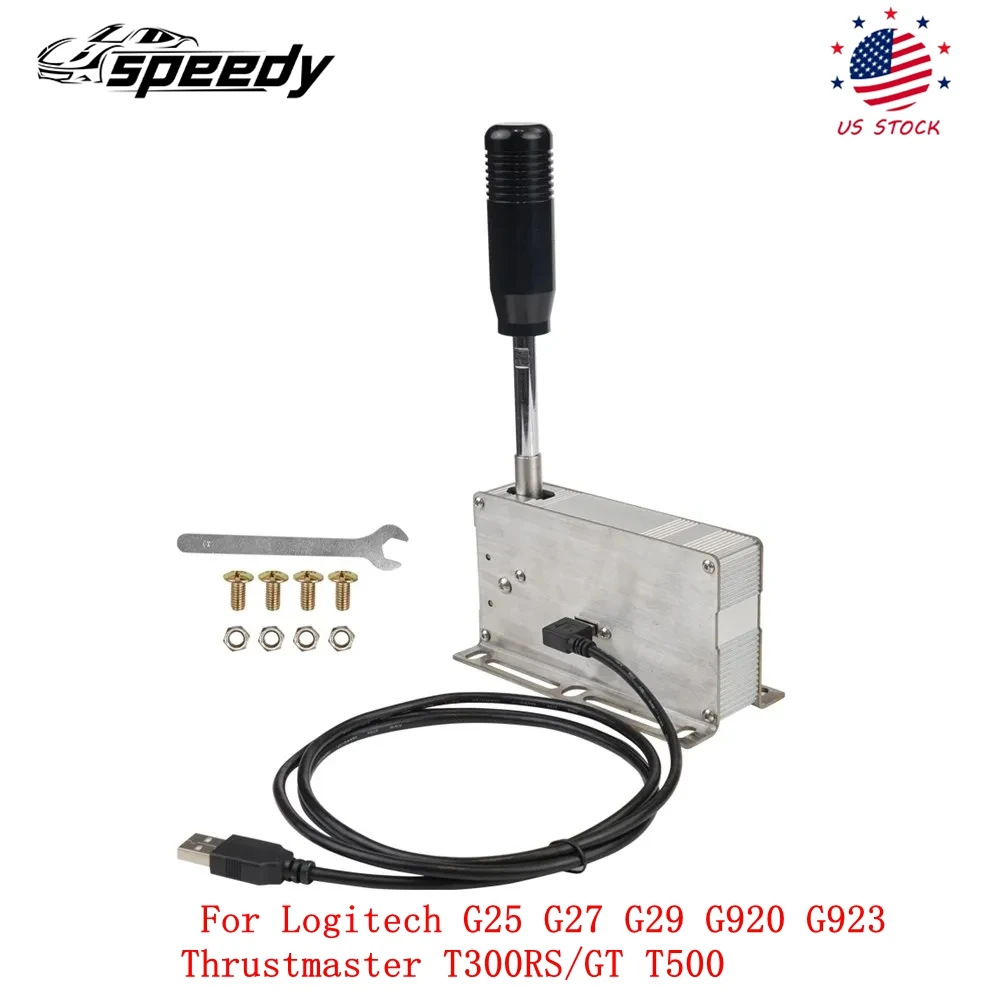 

USB PC Sim H Gear Shift Racing Games Sequential Shifter For Logitech G25 G27 G29 G920 G923 Thrustmaster T300RS/GT T500 For ETS2