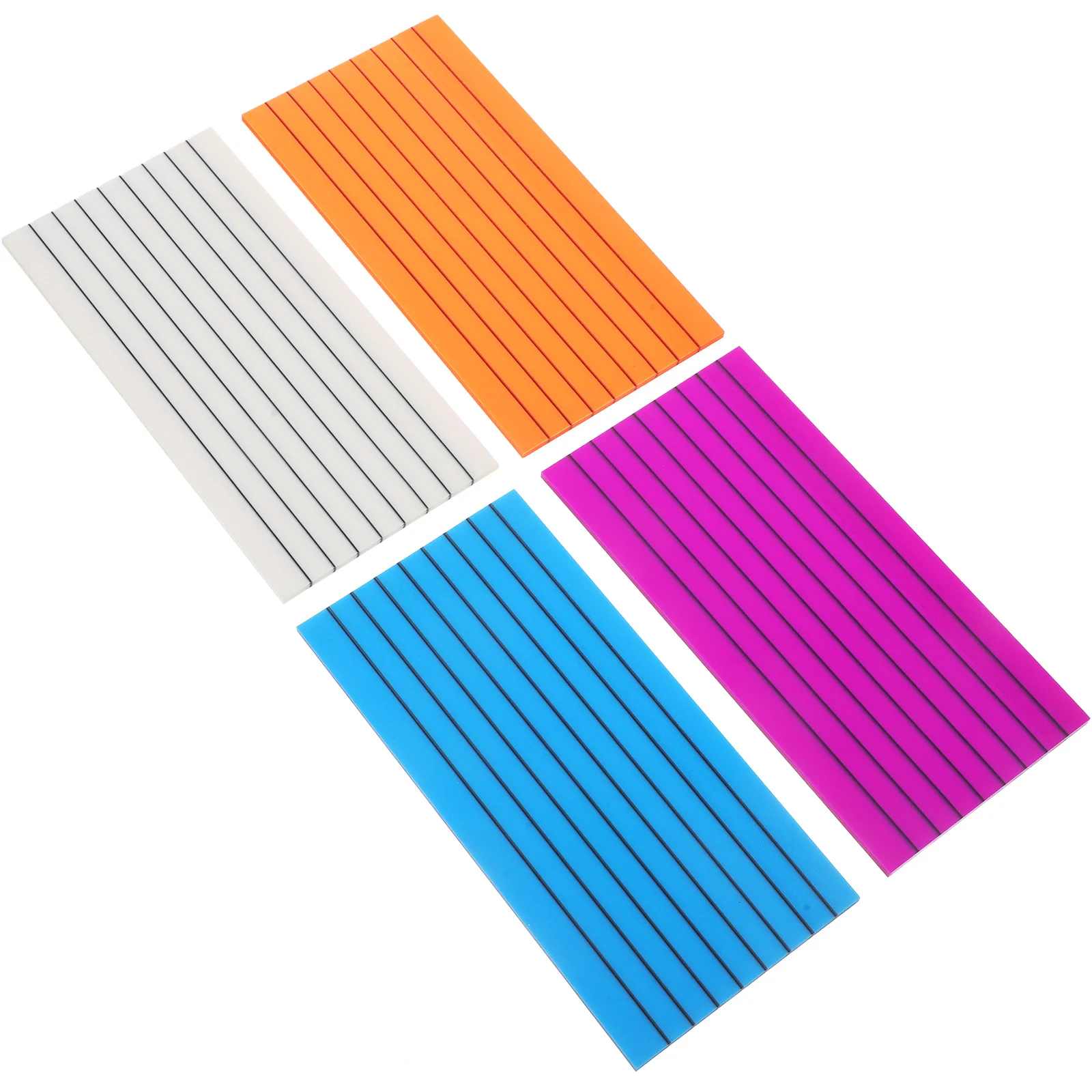 

4Pcs Colorful Memo Stickers Reusable Portable for Office Home School Planning Scheduling Memo Pads