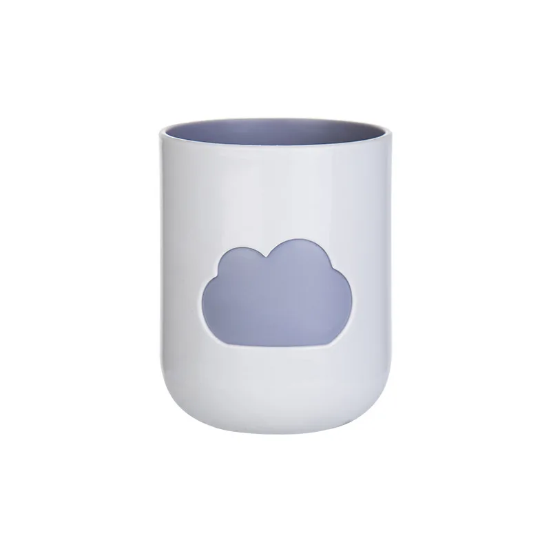 The Clouds Double-layer Mouthwash Cup Simple Wash Cup Household Creative Couple Toothbrush Cup