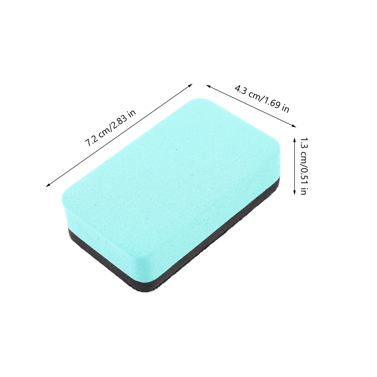 Gomme per lavagna in feltro da 15 pezzi Gomme lavabili cancellabili a secco per la pulizia della casa dell'ufficio dell'aula Gomma cancellabile a secco