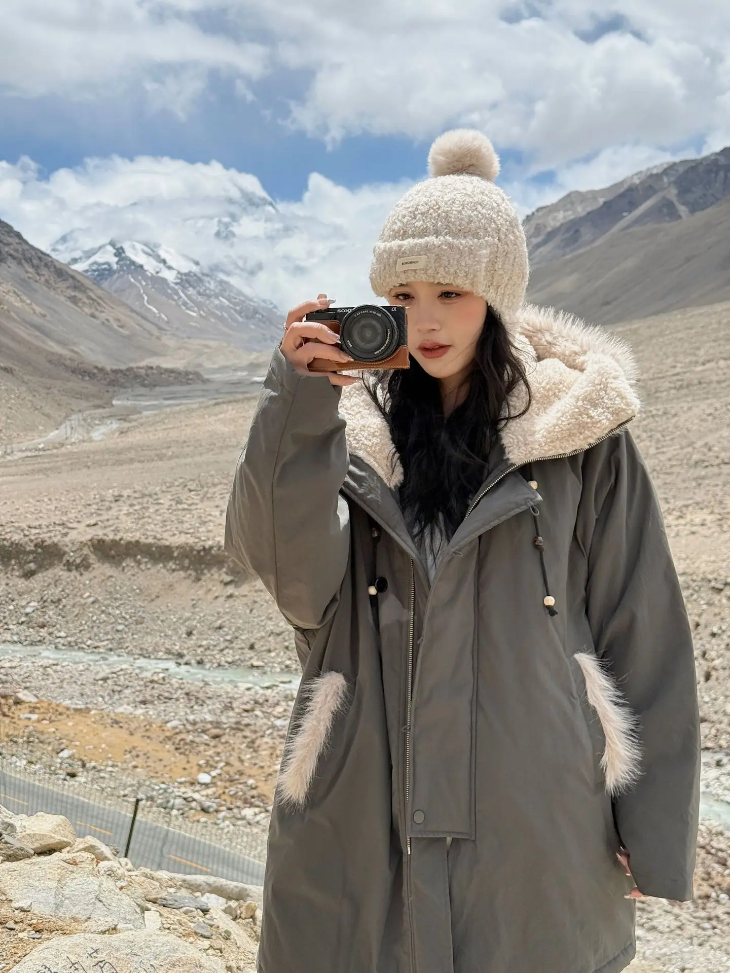 

Парка женская осенняя повседневная в корейском стиле, модная, на молнии, с капюшоном, в стиле карго, для отдыха, практичная, удобная, теплая, для офиса