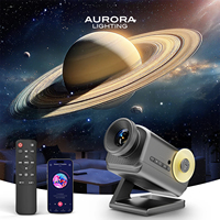 AURORA LIGHTING 3D Projector Mini HD 3D Galaxy Projector Night Light for Kids Adults Bedroom Room Decor Birthday Christmas Gifts