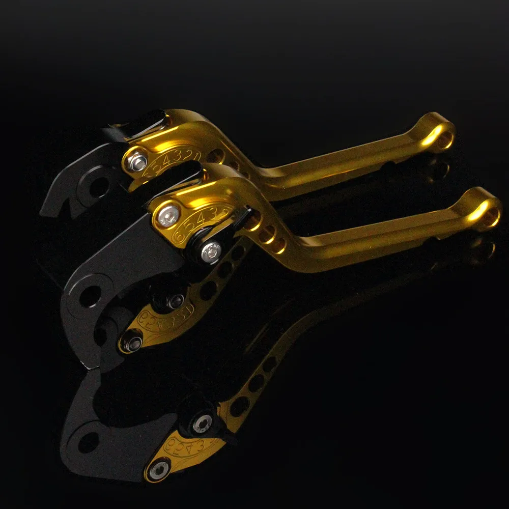 For Yamaha Virago 250 1988-2007 Aluminum Motorcycle Adjustable Brake Clutch Levers Set Motorcycle Brake Clutch Lever