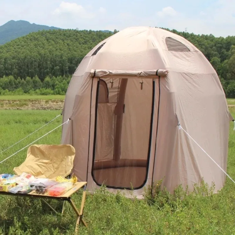 Portable Inflatable Camping Tent Quick Automatic Opening Waterproof Large Space Tents Outdoor Family Travel Camping Equipment